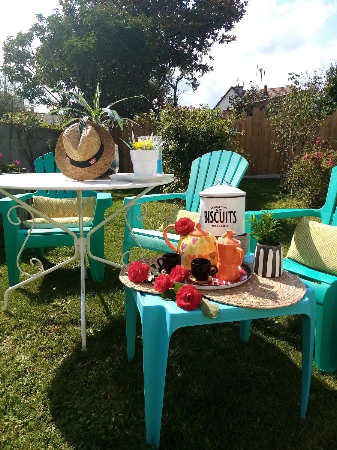 O Douceurs Sucrees Cabourg Acomodação com café da manhã Exterior foto